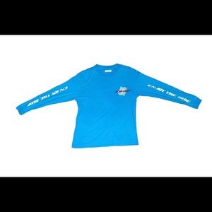 Blue Pacsun long Sleeve Shirt